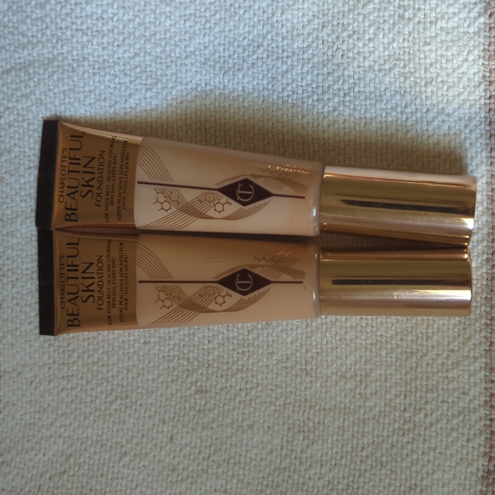 Charlotte Tilbury Beautiful Skin Foundation Warm Chaud 4 (2 QTY)